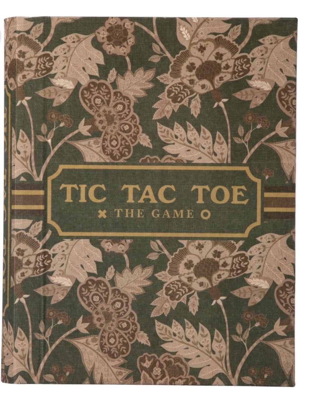 Home Decor Collection Sterling & Noble Home Green Floral TicTacToe Game Set Book
